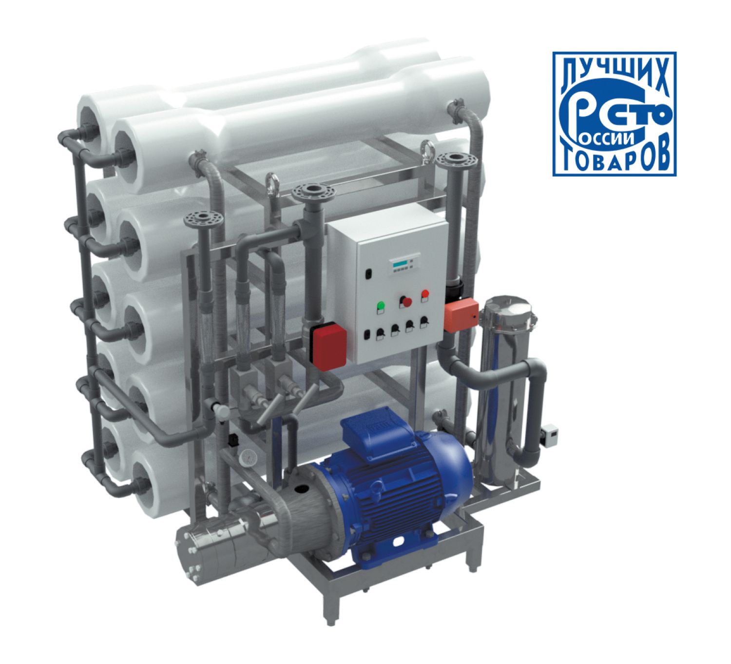 AWT ROS-500L (4/4040) - установка обратного осмоса на морскую воду с ...